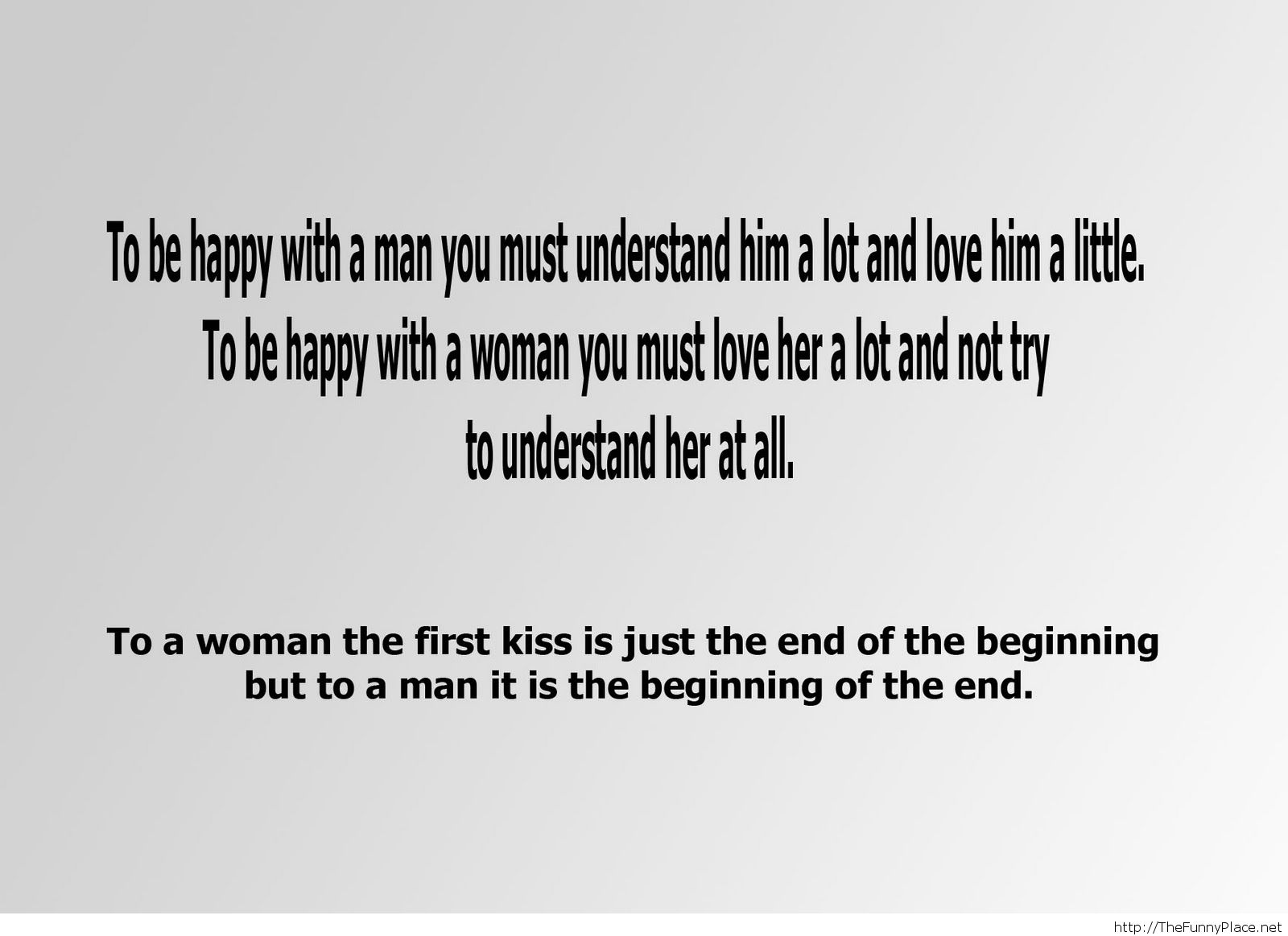 Quote About the Difference Between a Man and a Woman